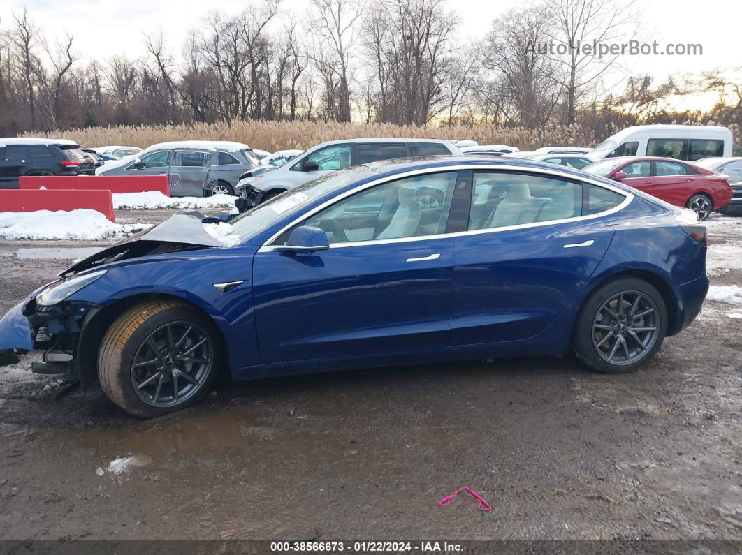 2020 Tesla Model 3 Long Range Dual Motor All-wheel Drive Синий vin: 5YJ3E1EB5LF621982