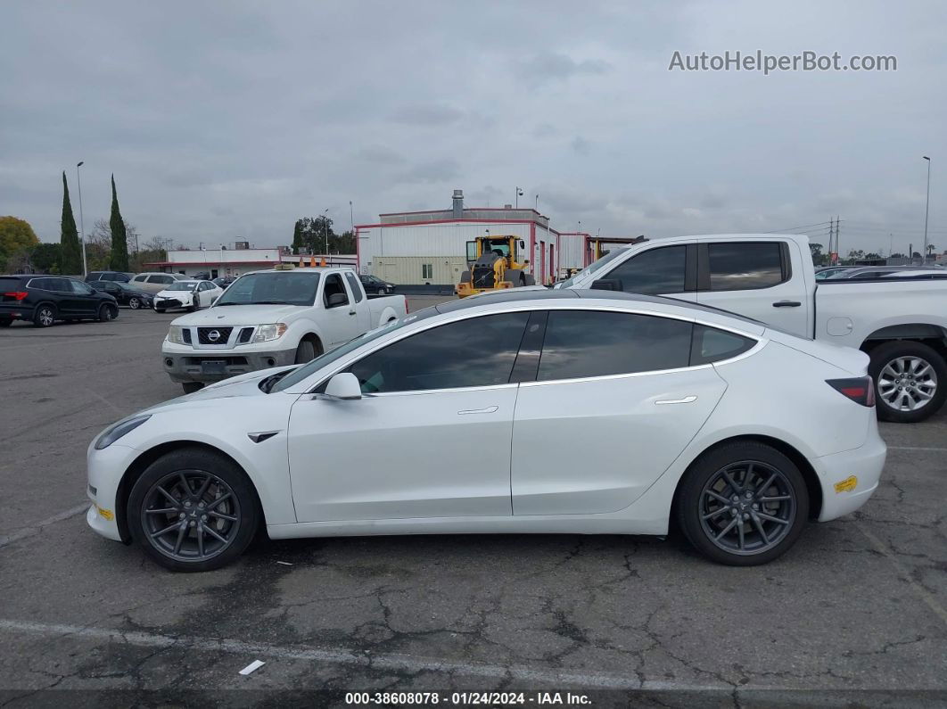 2020 Tesla Model 3 Long Range Dual Motor All-wheel Drive White vin: 5YJ3E1EB5LF628639