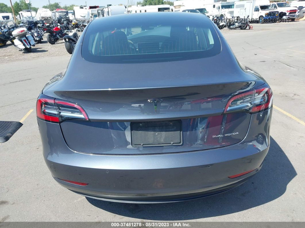 2020 Tesla Model 3 Long Range Dual Motor All-wheel Drive Серый vin: 5YJ3E1EB5LF635638