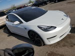 2020 Tesla Model 3  White vin: 5YJ3E1EB5LF646347