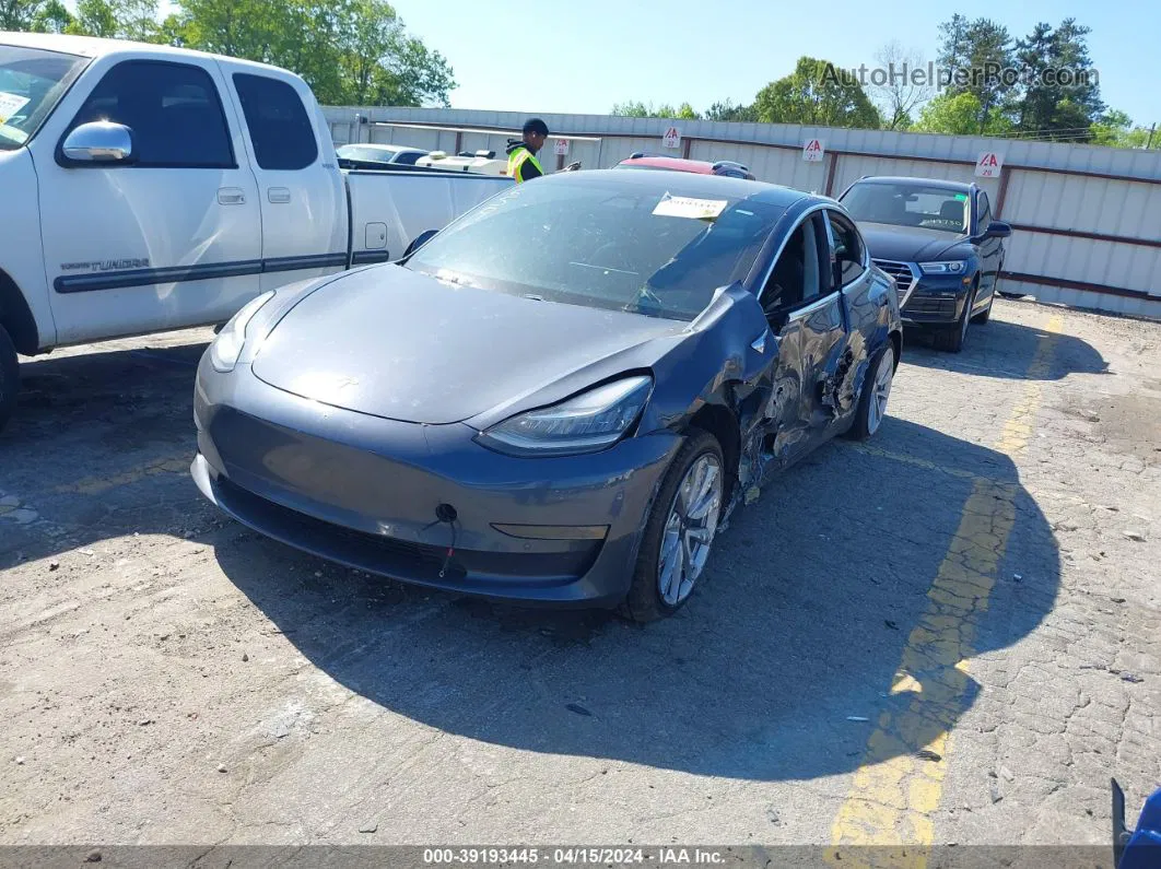 2020 Tesla Model 3 Long Range Dual Motor All-wheel Drive Gray vin: 5YJ3E1EB5LF646591