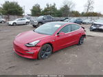 2020 Tesla Model 3 Long Range Dual Motor All-wheel Drive Red vin: 5YJ3E1EB5LF774877