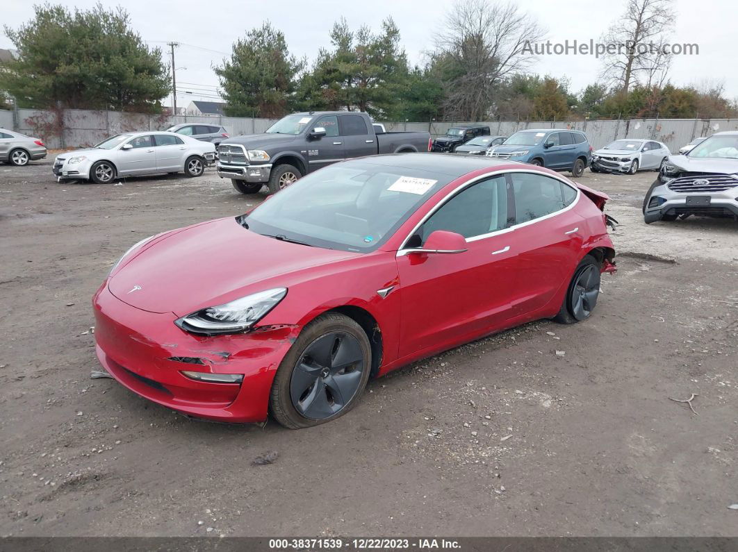 2020 Tesla Model 3 Long Range Dual Motor All-wheel Drive Красный vin: 5YJ3E1EB5LF774877