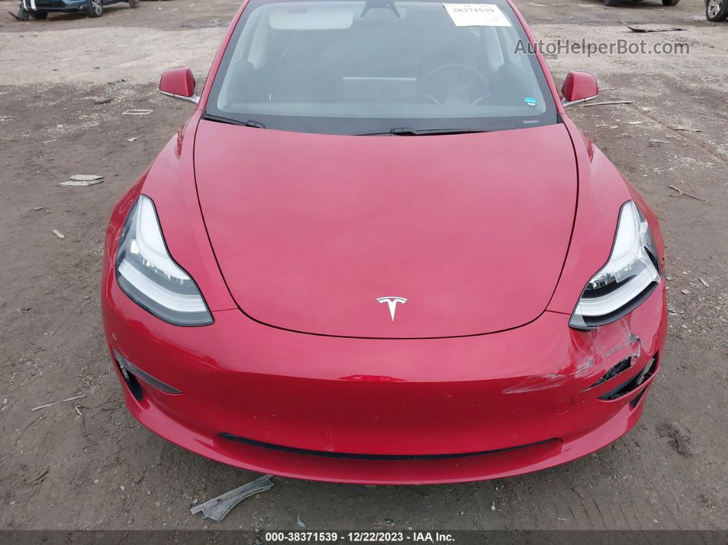 2020 Tesla Model 3 Long Range Dual Motor All-wheel Drive Красный vin: 5YJ3E1EB5LF774877