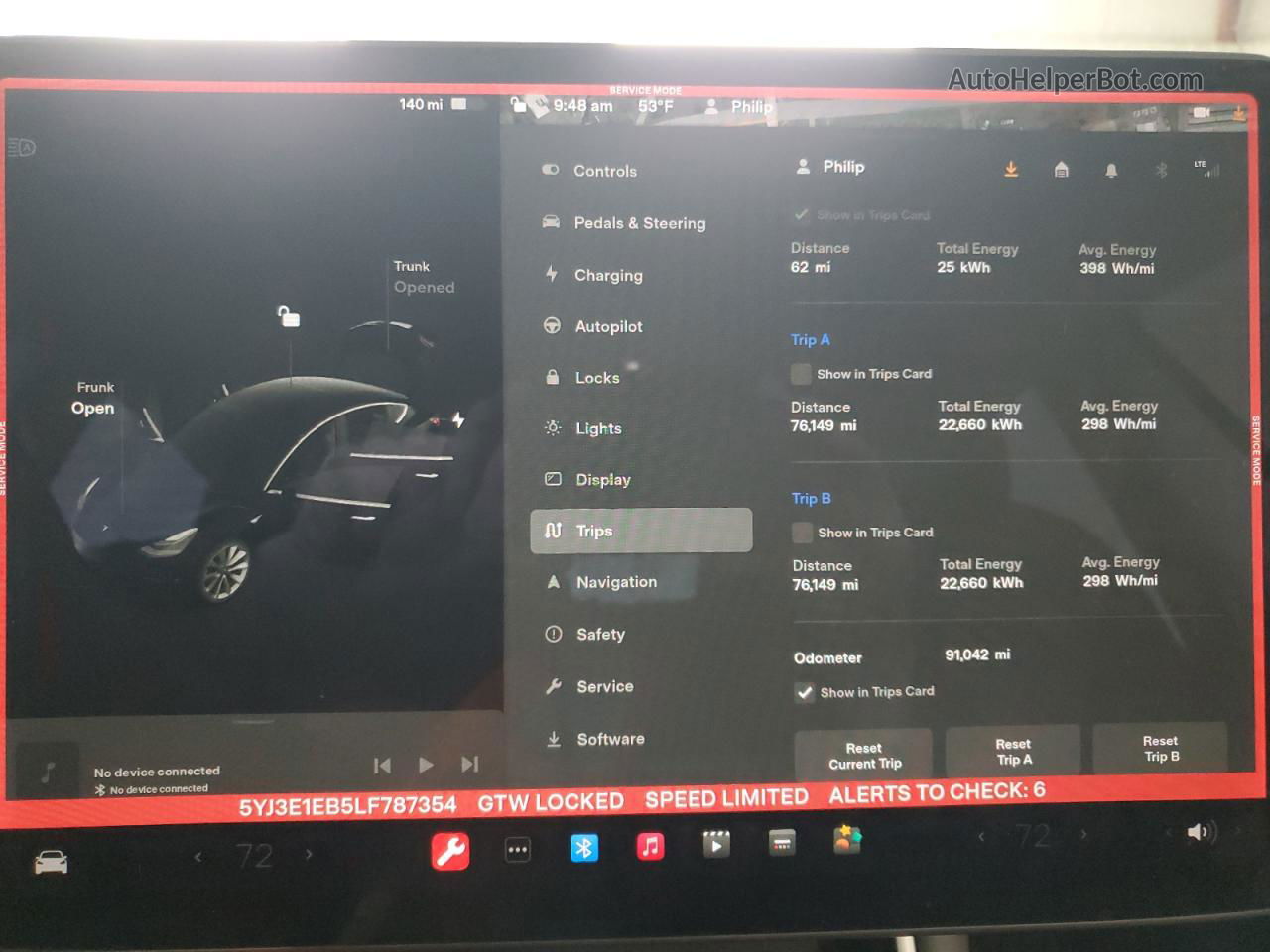 2020 Tesla Model 3  Черный vin: 5YJ3E1EB5LF787354