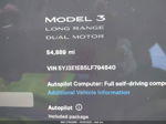 2020 Tesla Model 3 Long Range Dual Motor All-wheel Drive Серый vin: 5YJ3E1EB5LF794840