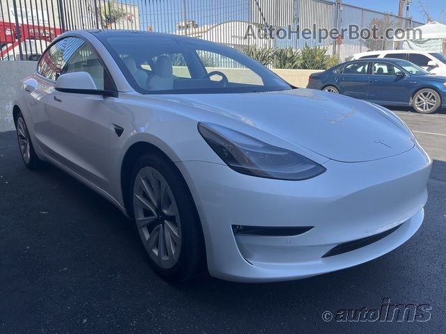 2021 Tesla Model 3 Long Range Unknown vin: 5YJ3E1EB5MF019858