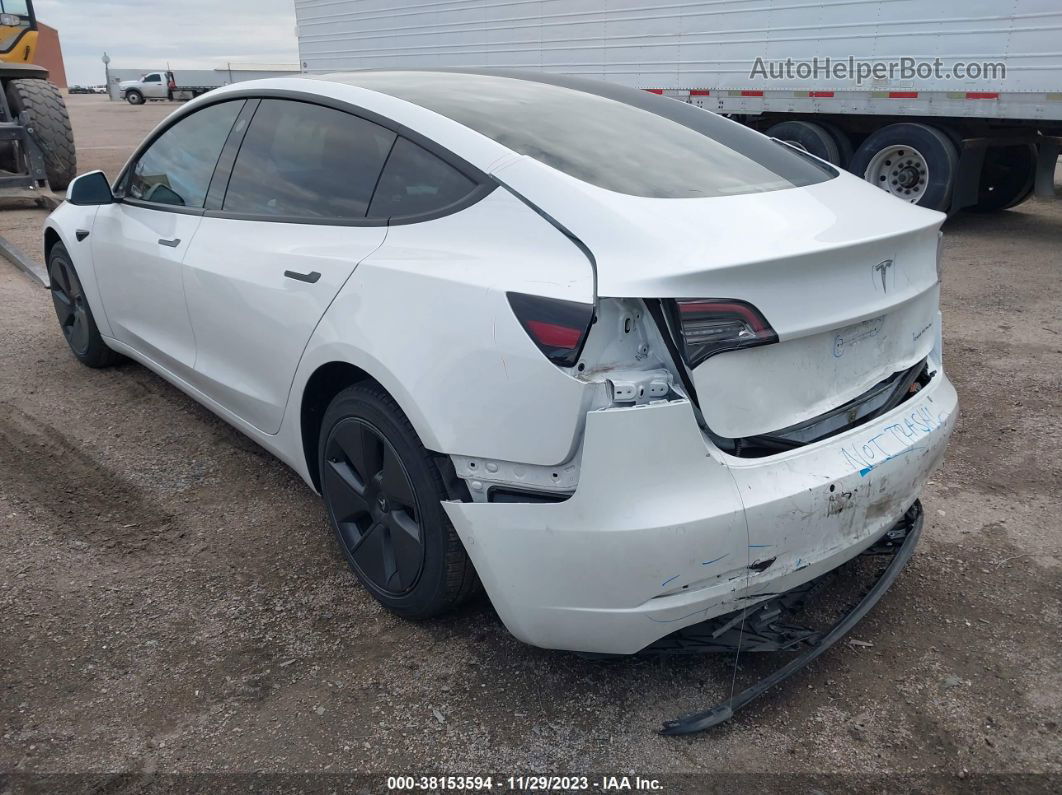 2021 Tesla Model 3 Long Range Dual Motor All-wheel Drive Белый vin: 5YJ3E1EB5MF055694