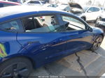 2021 Tesla Model 3 Long Range Dual Motor All-wheel Drive Blue vin: 5YJ3E1EB5MF063472