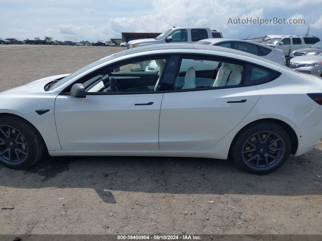 2021 Tesla Model 3 Long Range Dual Motor All-wheel Drive Белый vin: 5YJ3E1EB5MF064248