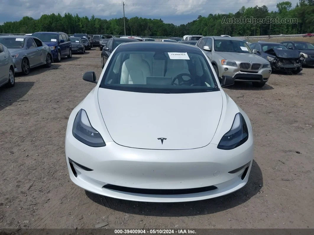 2021 Tesla Model 3 Long Range Dual Motor All-wheel Drive Белый vin: 5YJ3E1EB5MF064248