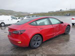 2021 Tesla Model 3 Long Range Dual Motor All-wheel Drive Red vin: 5YJ3E1EB5MF074410