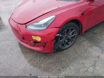 2021 Tesla Model 3 Long Range Dual Motor All-wheel Drive Red vin: 5YJ3E1EB5MF074410