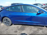 2021 Tesla Model 3 Long Range Blue vin: 5YJ3E1EB5MF086993