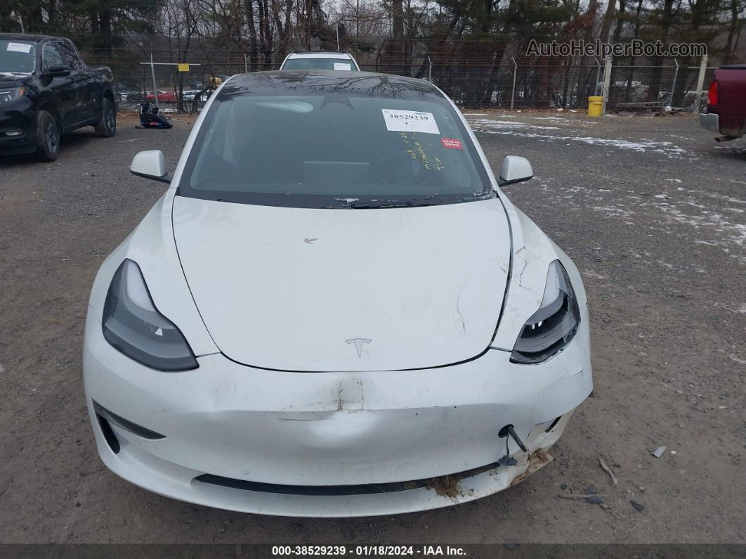 2021 Tesla Model 3 Long Range Dual Motor All-wheel Drive Белый vin: 5YJ3E1EB5MF098528