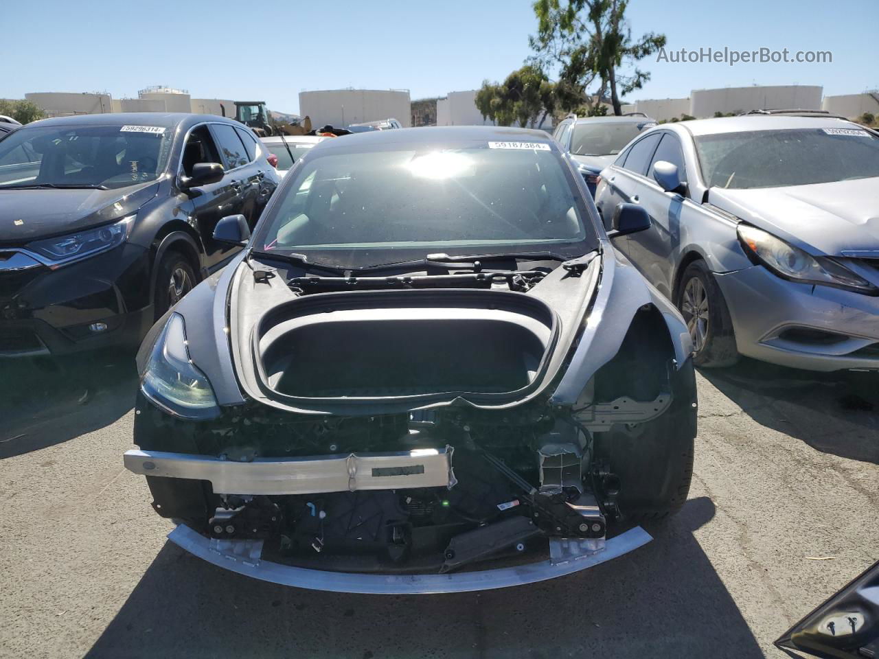 2021 Tesla Model 3  Gray vin: 5YJ3E1EB5MF875032