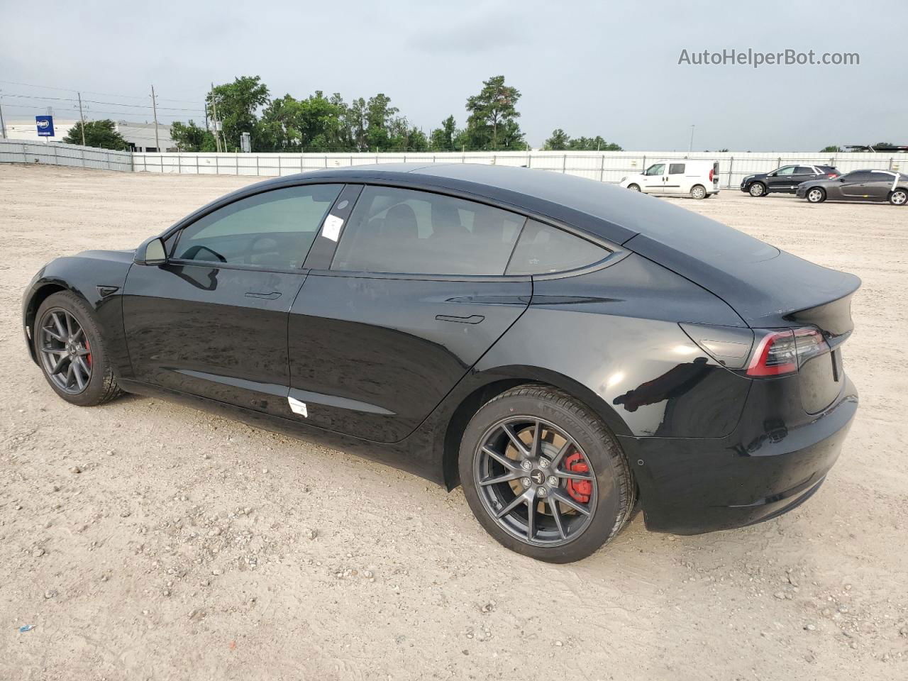 2021 Tesla Model 3  Black vin: 5YJ3E1EB5MF928389