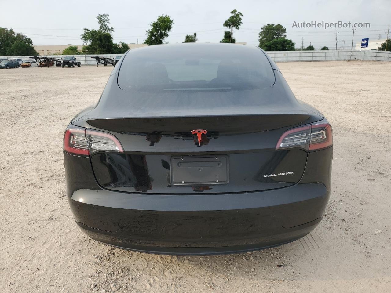 2021 Tesla Model 3  Черный vin: 5YJ3E1EB5MF928389