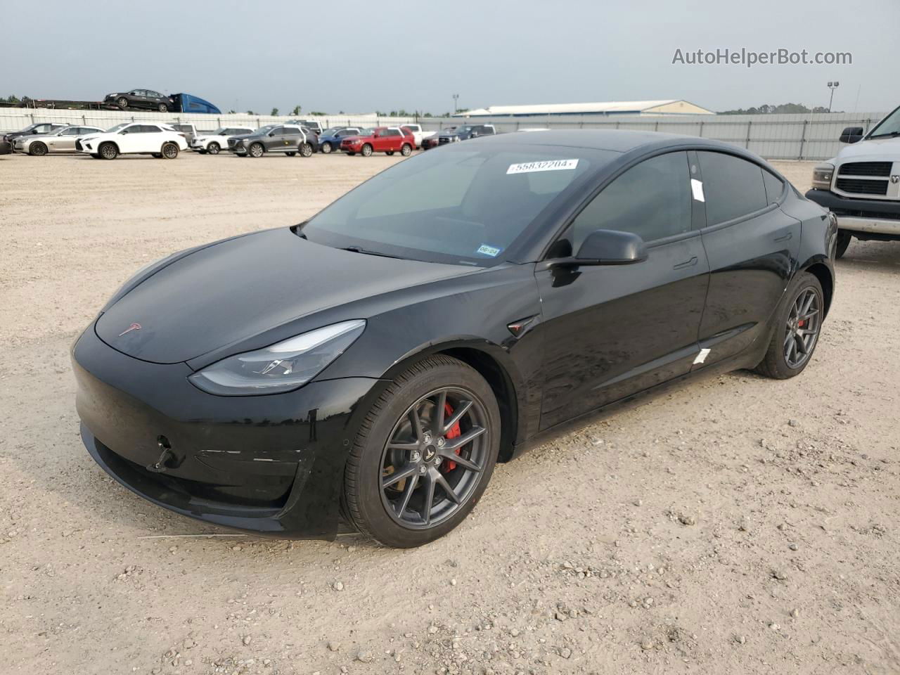 2021 Tesla Model 3  Black vin: 5YJ3E1EB5MF928389