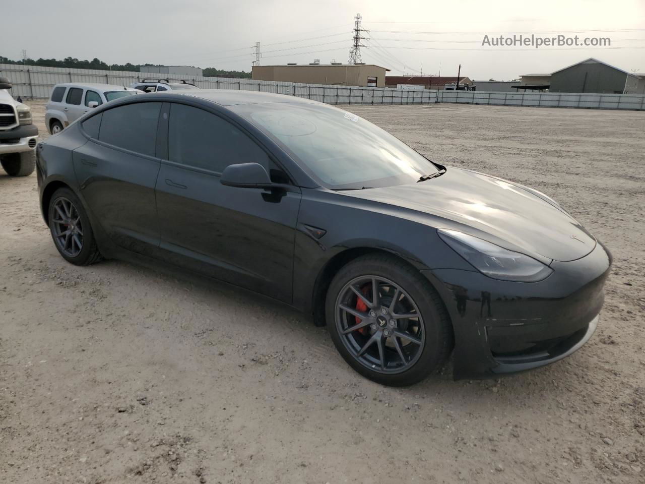 2021 Tesla Model 3  Black vin: 5YJ3E1EB5MF928389