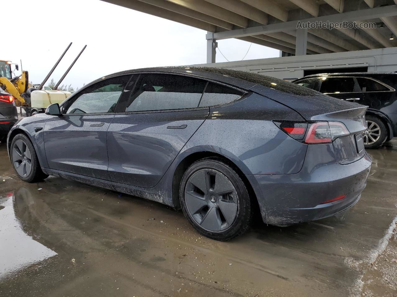 2022 Tesla Model 3  Charcoal vin: 5YJ3E1EB5NF119525