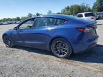 2022 Tesla Model 3  Blue vin: 5YJ3E1EB5NF129522