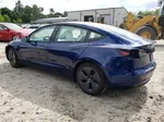 2022 Tesla Model 3  Синий vin: 5YJ3E1EB5NF173956