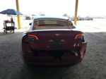 2022 Tesla Model 3  Maroon vin: 5YJ3E1EB5NF192345