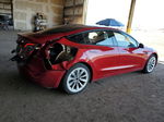 2022 Tesla Model 3  Maroon vin: 5YJ3E1EB5NF192345