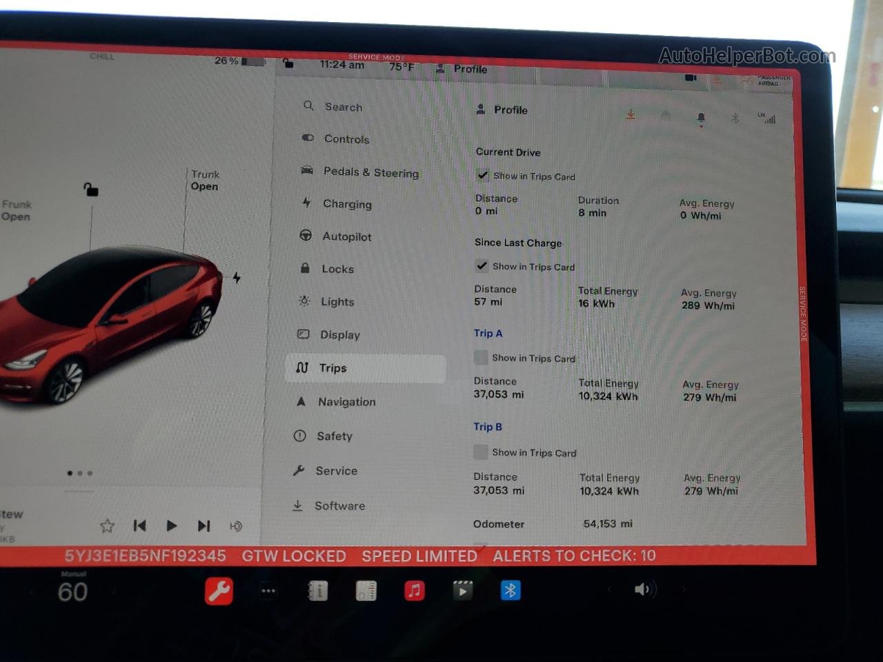2022 Tesla Model 3  Maroon vin: 5YJ3E1EB5NF192345