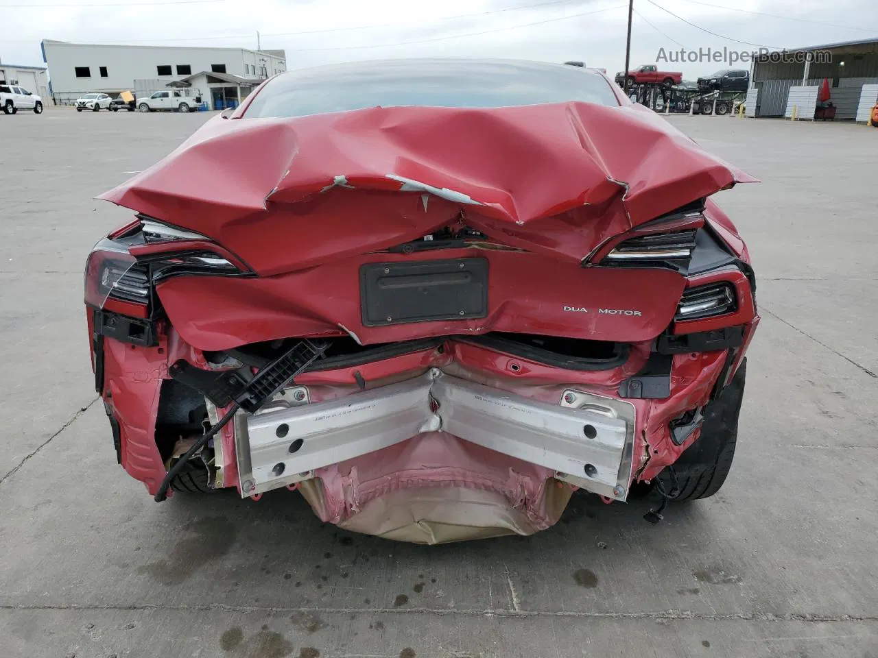 2022 Tesla Model 3  Red vin: 5YJ3E1EB5NF201433