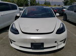 2022 Tesla Model 3  White vin: 5YJ3E1EB5NF319577