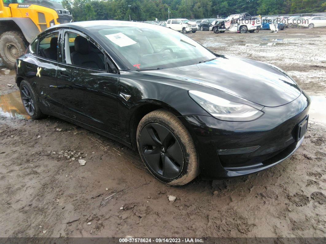 2018 Tesla Model 3 Long Range Black vin: 5YJ3E1EB6JF070507