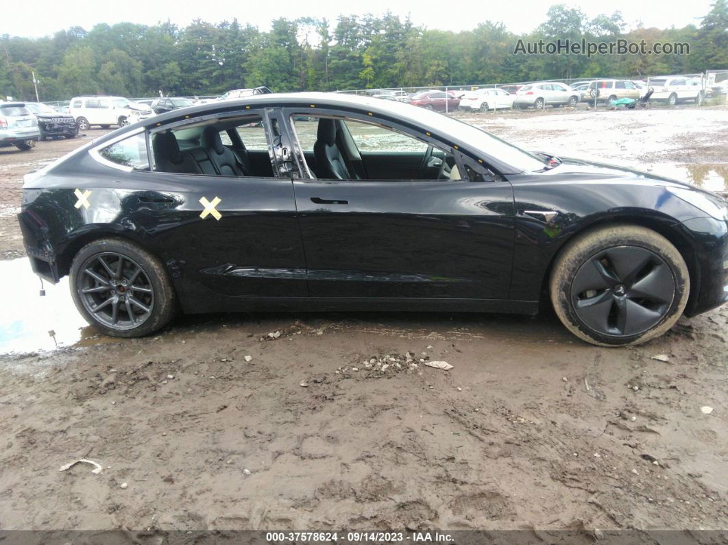 2018 Tesla Model 3 Long Range Black vin: 5YJ3E1EB6JF070507