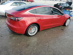 2018 Tesla Model 3  Burgundy vin: 5YJ3E1EB6JF072791