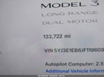 2018 Tesla Model 3 Long Range/performance Gray vin: 5YJ3E1EB6JF119608