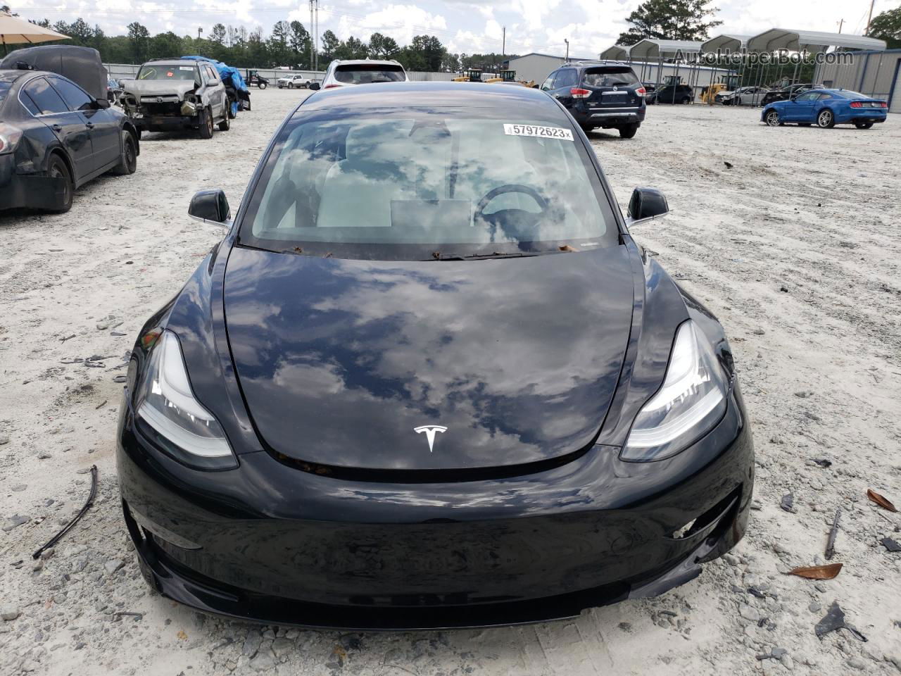 2018 Tesla Model 3  Black vin: 5YJ3E1EB6JF122637