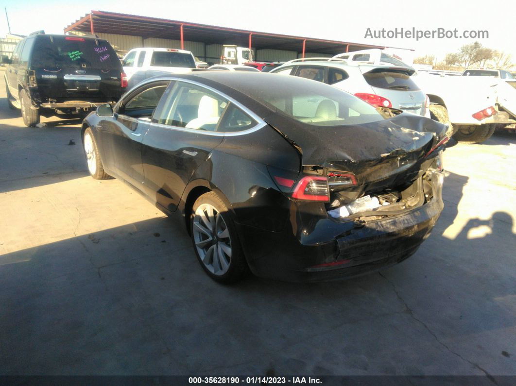 2018 Tesla Model 3 Long Range Черный vin: 5YJ3E1EB6JF134917