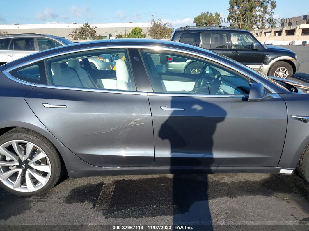 2018 Tesla Model 3 Performance/long Range Gray vin: 5YJ3E1EB6JF147277