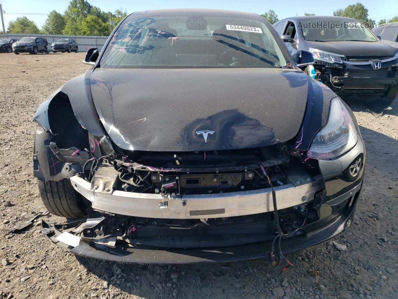 2018 Tesla Model 3  Black vin: 5YJ3E1EB6JF182286