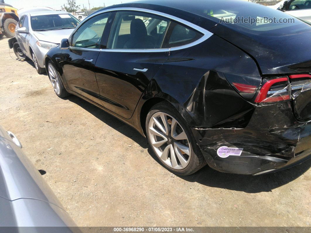 2018 Tesla Model 3 Long Range Black vin: 5YJ3E1EB6JF184765