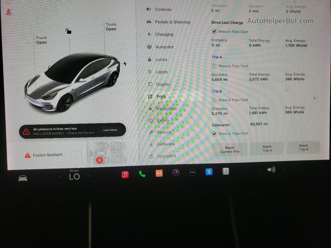 2019 Tesla Model 3  Blue vin: 5YJ3E1EB6KF387656