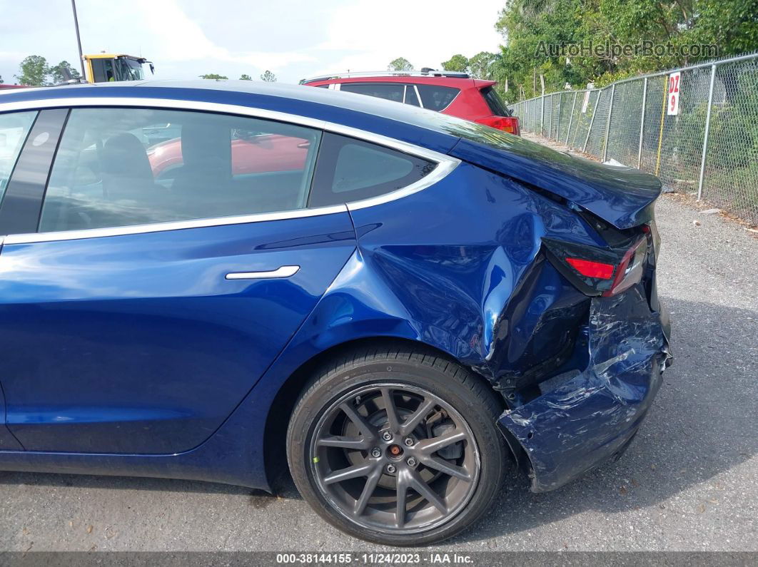 2019 Tesla Model 3 Performance/long Range Blue vin: 5YJ3E1EB6KF387740