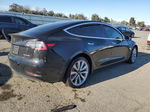 2019 Tesla Model 3  Black vin: 5YJ3E1EB6KF441599