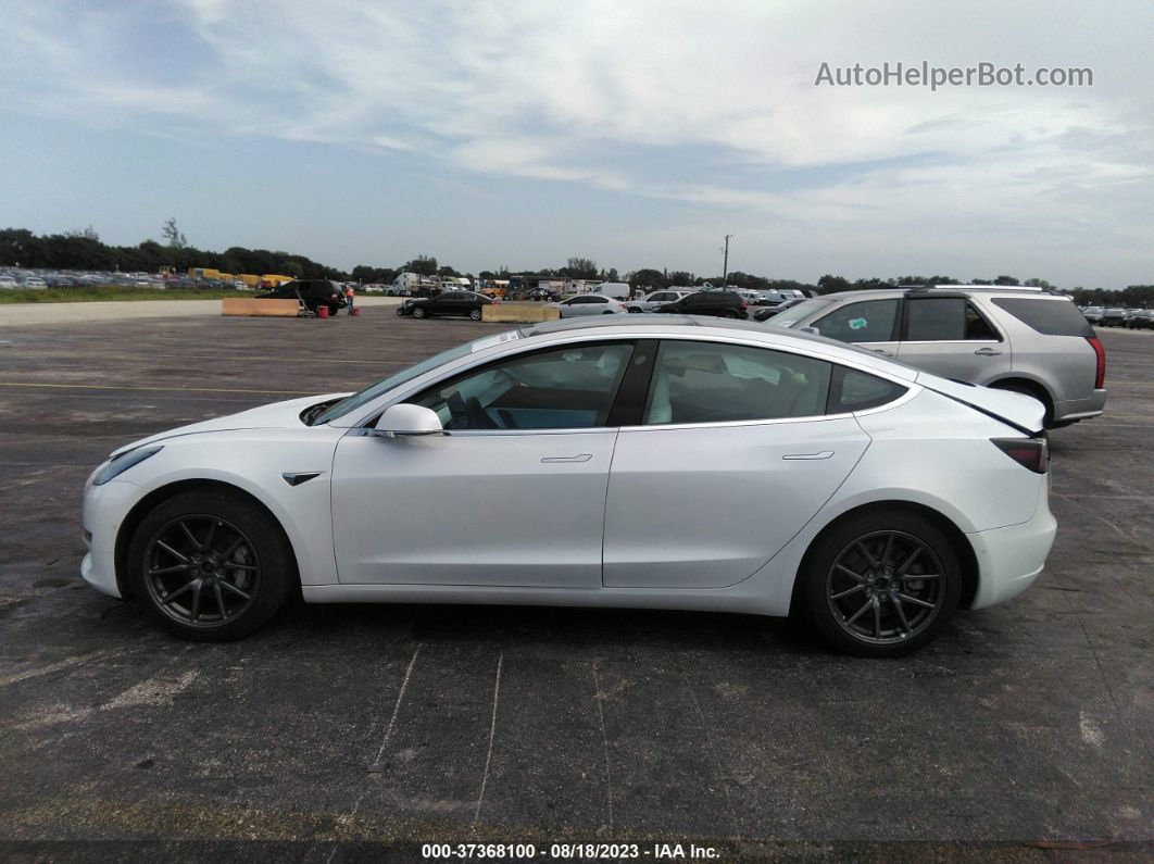 2019 Tesla Model 3 Long Range/performance White vin: 5YJ3E1EB6KF494478