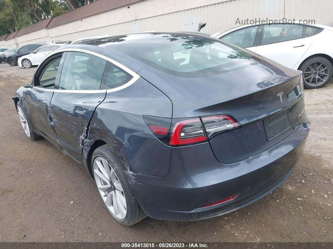 2019 Tesla Model 3 Long Range/performance Серый vin: 5YJ3E1EB6KF529925