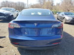 2020 Tesla Model 3  Синий vin: 5YJ3E1EB6LF617679