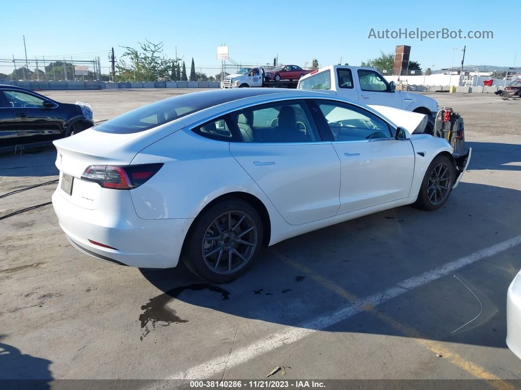 2020 Tesla Model 3 Long Range Dual Motor All-wheel Drive White vin: 5YJ3E1EB6LF619769