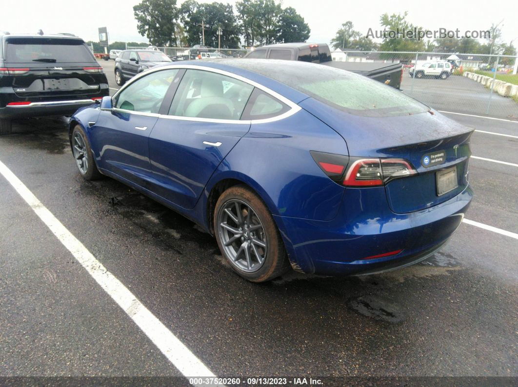 2020 Tesla Model 3 Long Range Dual Motor All-wheel Drive Синий vin: 5YJ3E1EB6LF621943