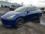 2020 Tesla Model 3  Blue vin: 5YJ3E1EB6LF621988